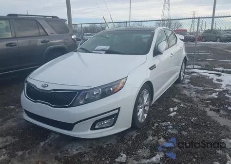 2015 Kia Optima Ex из США, поврежденный, VIN 5XXGN4A78FG427923